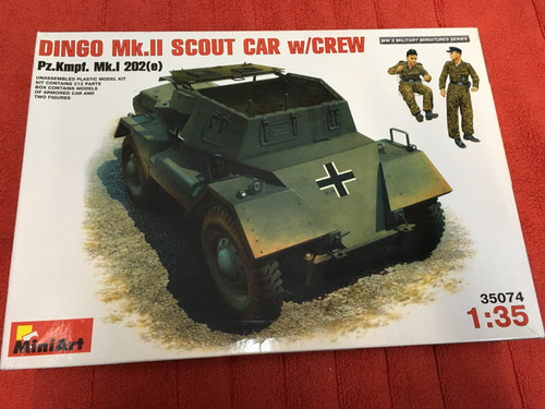 Miniart 35074 dingo mk - miniart,