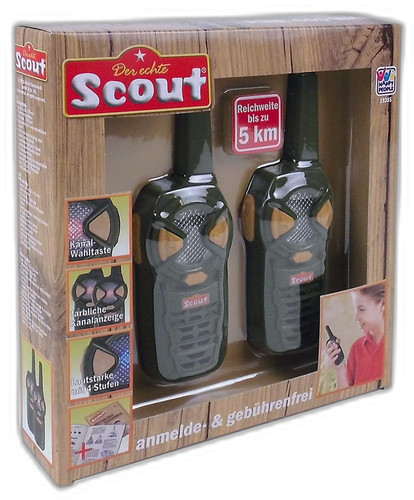 Scout walkie talkie - walkie,