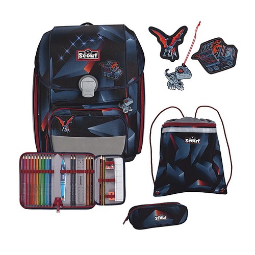 Schulranzen jungen scout - schulranzen,