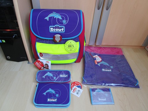 Scout schulranzen set - schulranzen,