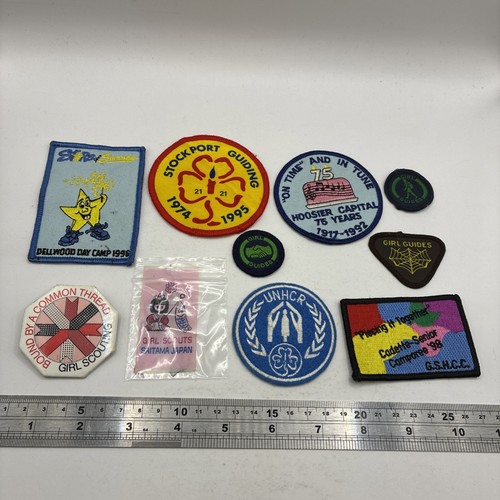 Vintage girl guide scout badge - guide,