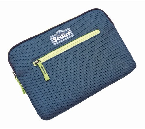 Scout tablettasche blau gelb - scout,