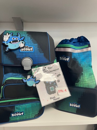 Scout schulranzen set genius - scout,