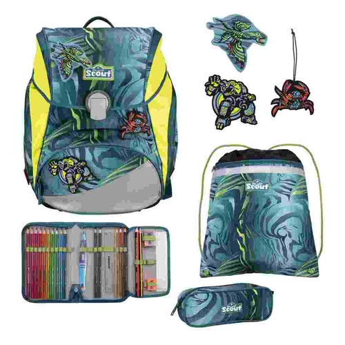 Scout schulranzen set - schulranzen,