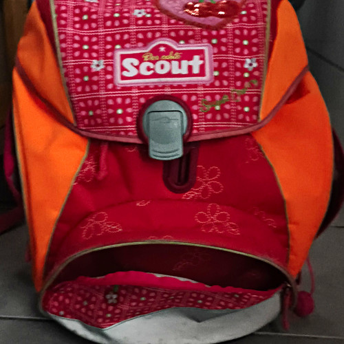 Scout schulranzen rot - rot, und