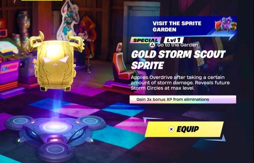 Fortnite golden storm - fortnite, scout