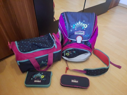 Scout schulranzen set mädchen - schulranzen,